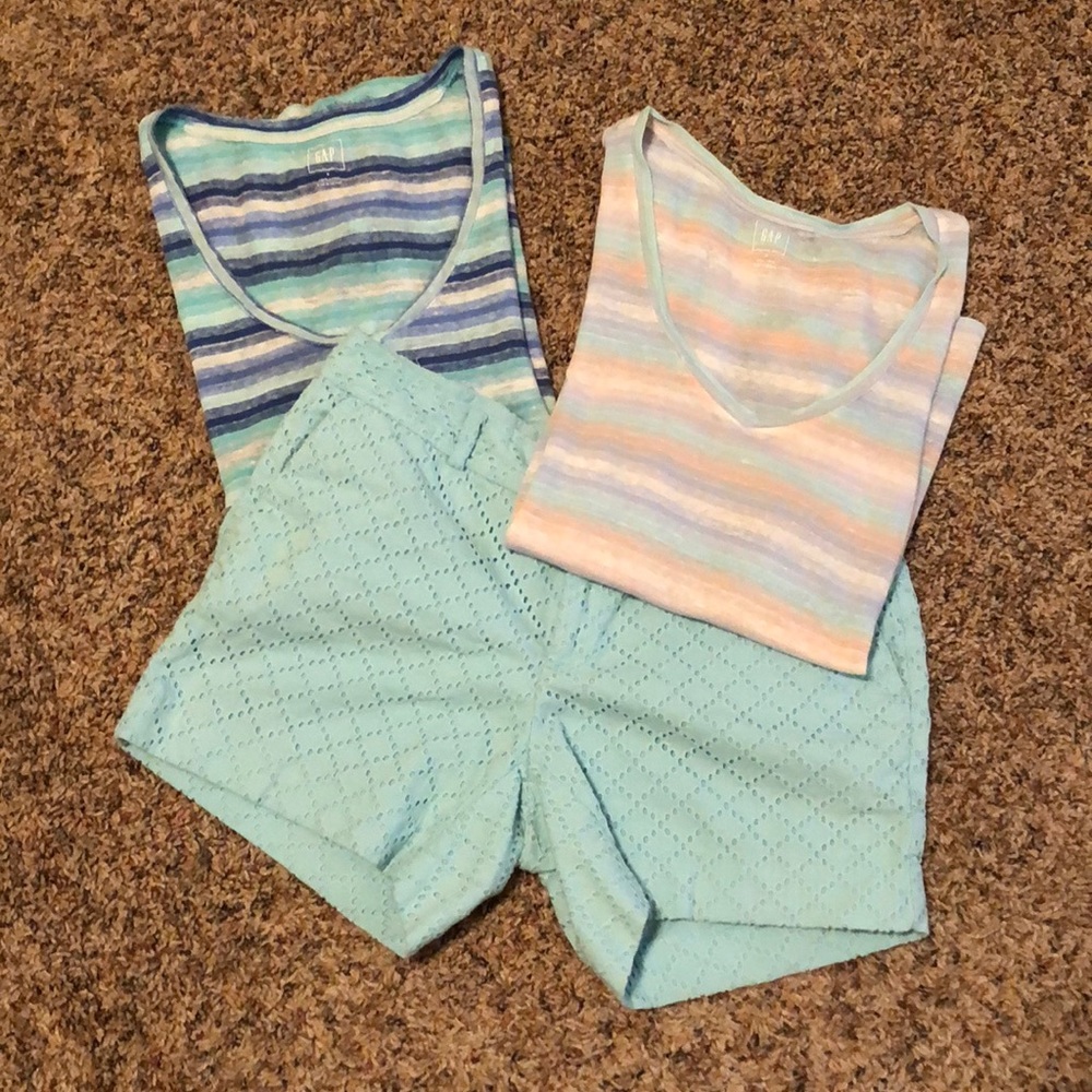 Tailored Eyelet Shorts!